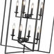 Nellis 8 Light 24 inch Matte Black Indoor Pendant Ceiling Light